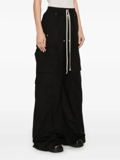 Pants>RICK OWENS Cotton Cargobelas