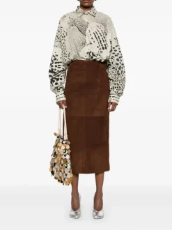 Shirts>DRIES VAN NOTEN Cotton Cocoon Shirt