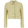 Jackets & Coats>VERSACE Cotton Mix Fancy Tweed Informal Jacket