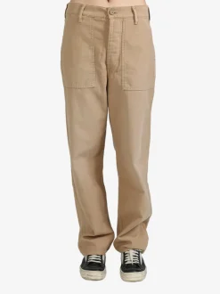 Pants>POLO RALPH LAUREN Cotton Ricky Ankle Flat Front Pants