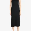 Dresses>AURALEE Cotton Silk Stretch Double Face Knit Dress