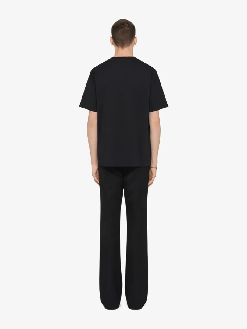 T-shirts>GIVENCHY Cotton T-shirt w/ Patches