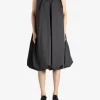 Dresses>AMOMENTO Cotton Volume Shirring Dress