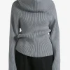 Knitwear>ALAINPAUL Covered Shoulders Turtleneck