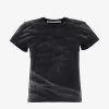 T-shirts>ALEXANDER WANG Crease Wash Shrunken Jersey Tee