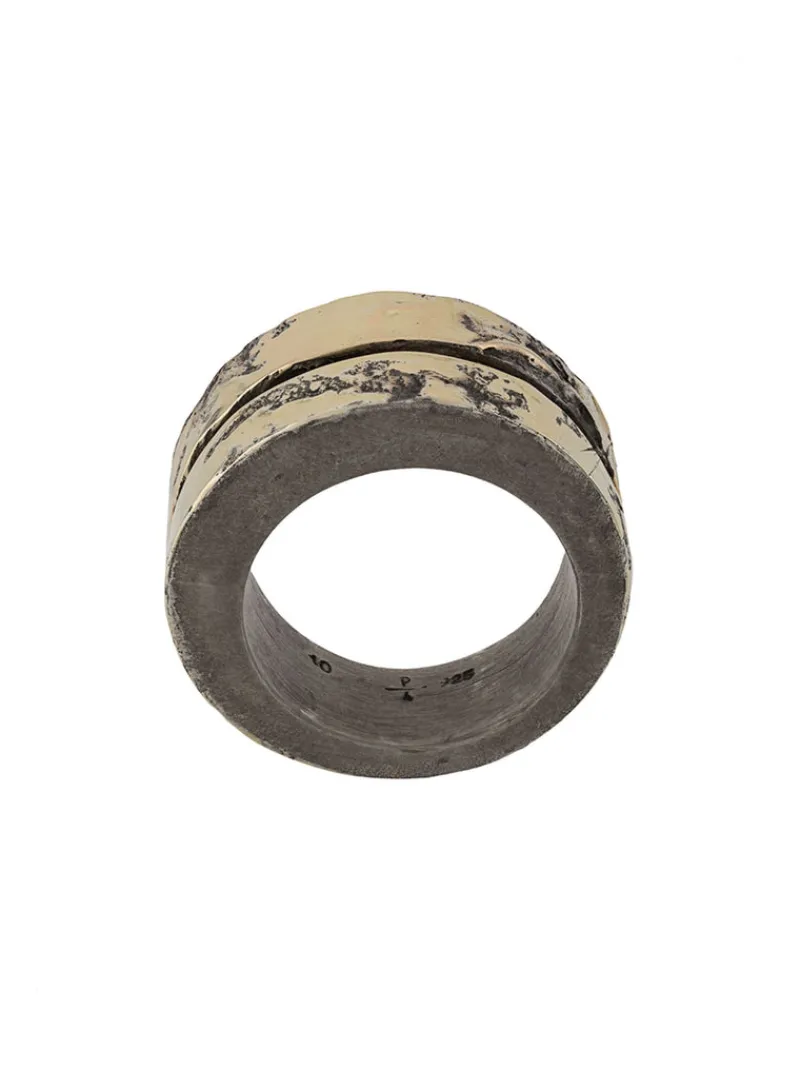 Jewelry | Jewelry>PARTS OF FOUR Crevice Ring v2 (Fuse, Narrow, DA18K)