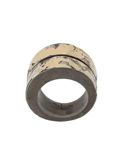 Jewelry | Jewelry>PARTS OF FOUR Crevice Ring v2 (Fuse, Wide, DA18K)