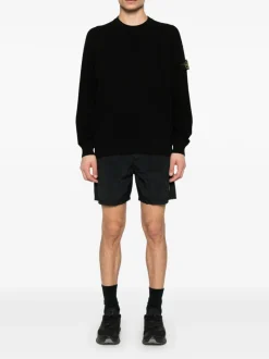 Sweats & Hoodies>STONE ISLAND Crew Neck Sweatshirt