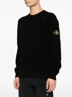 Sweats & Hoodies>STONE ISLAND Crew Neck Sweatshirt