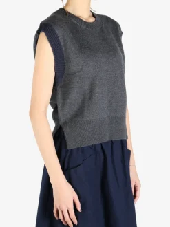 Knitwear>MHL Crewneck Slipover