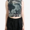 Tops>ALEXANDER WANG Cropped Crewneck Tank