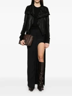 T-shirts>RICK OWENS Cropped Level T