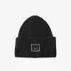 Hats | Hats>ACNE STUDIOS Crystal Face Logo Beanie