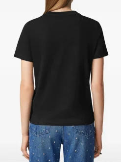T-shirts>VERSACE Crystal Logo T-Shirt