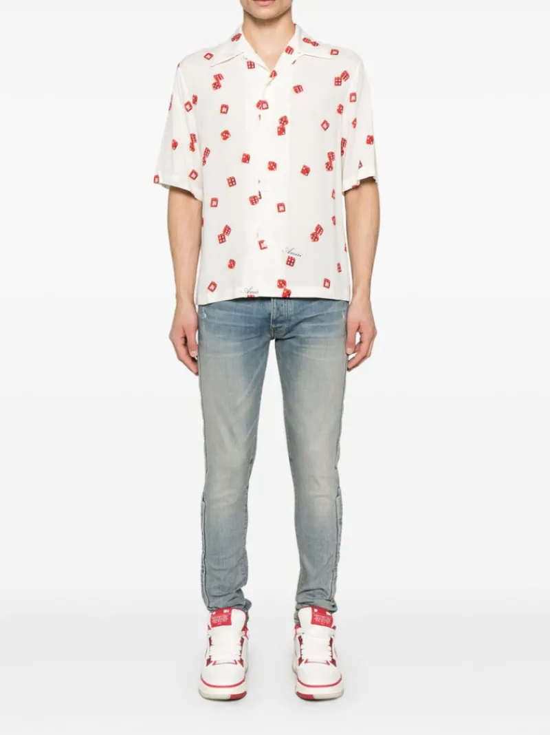 Jeans>AMIRI 3D Bones Skinny Jean