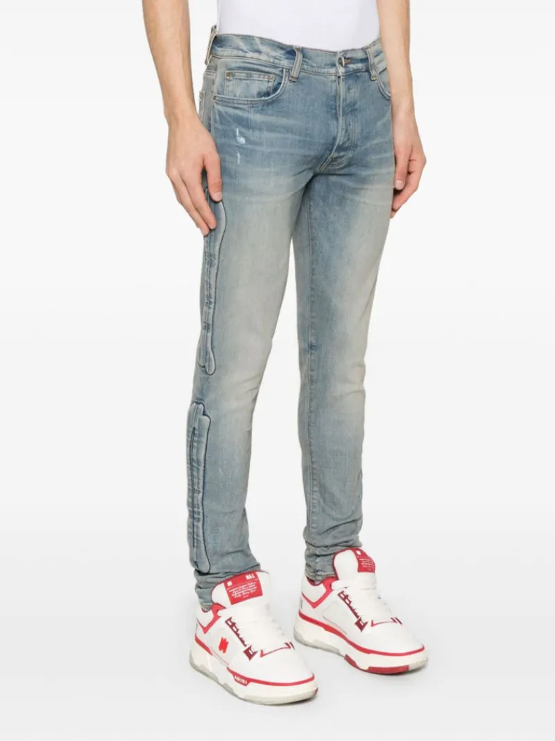 Jeans>AMIRI 3D Bones Skinny Jean