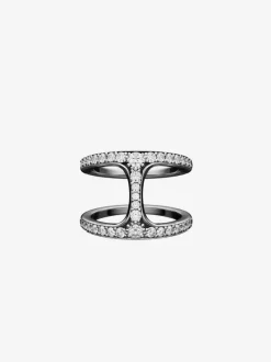 Jewelry>HOORSENBUHS Dame Phantom Ring With Diamonds