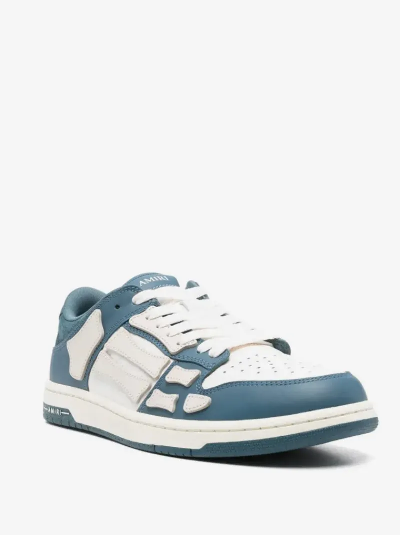 Sneakers>AMIRI Debossed Quad Skel Low Top Sneakers