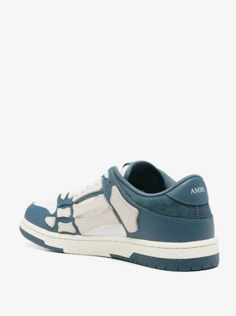 Sneakers>AMIRI Debossed Quad Skel Low Top Sneakers