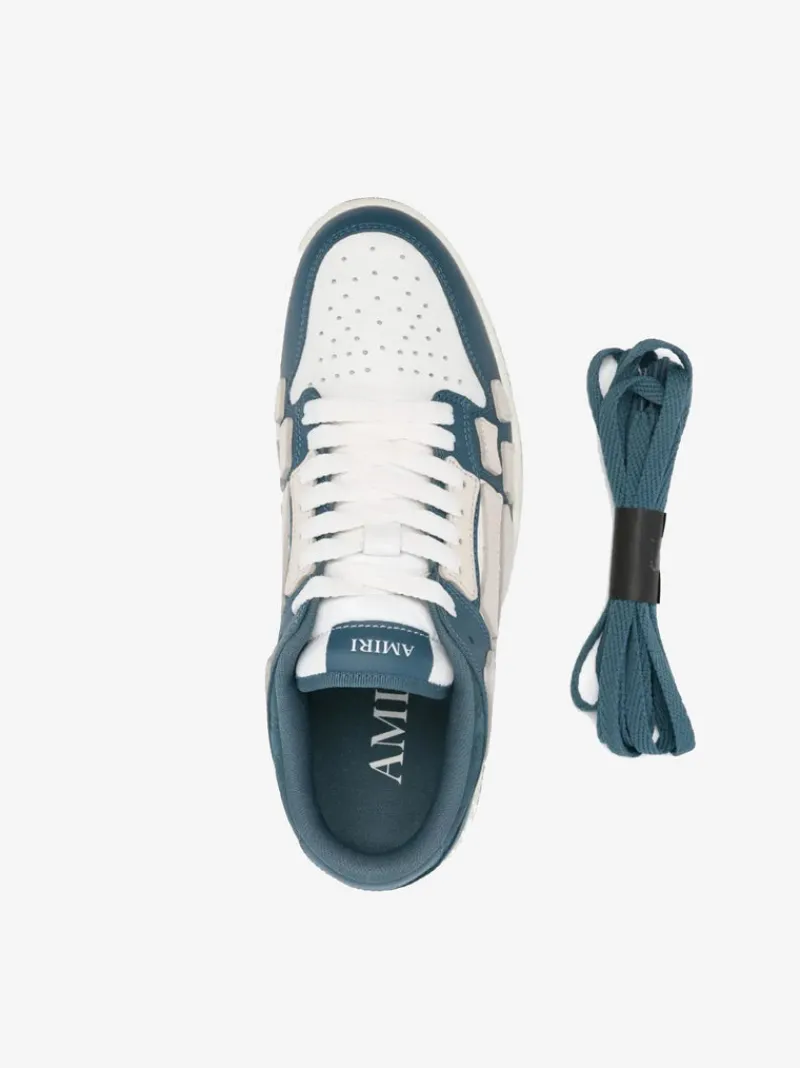 Sneakers>AMIRI Debossed Quad Skel Low Top Sneakers