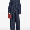 Jackets & Coats>DRIES VAN NOTEN Denim Blouson