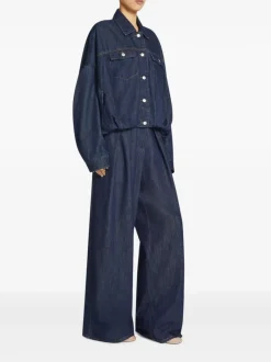 Jackets & Coats>DRIES VAN NOTEN Denim Blouson