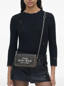 Bags>MARC JACOBS Denim Chain Mini Bag