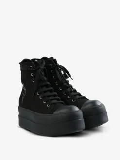Sneakers>RICK OWENS DRKSHDW Denim Double Bumper Sneakers