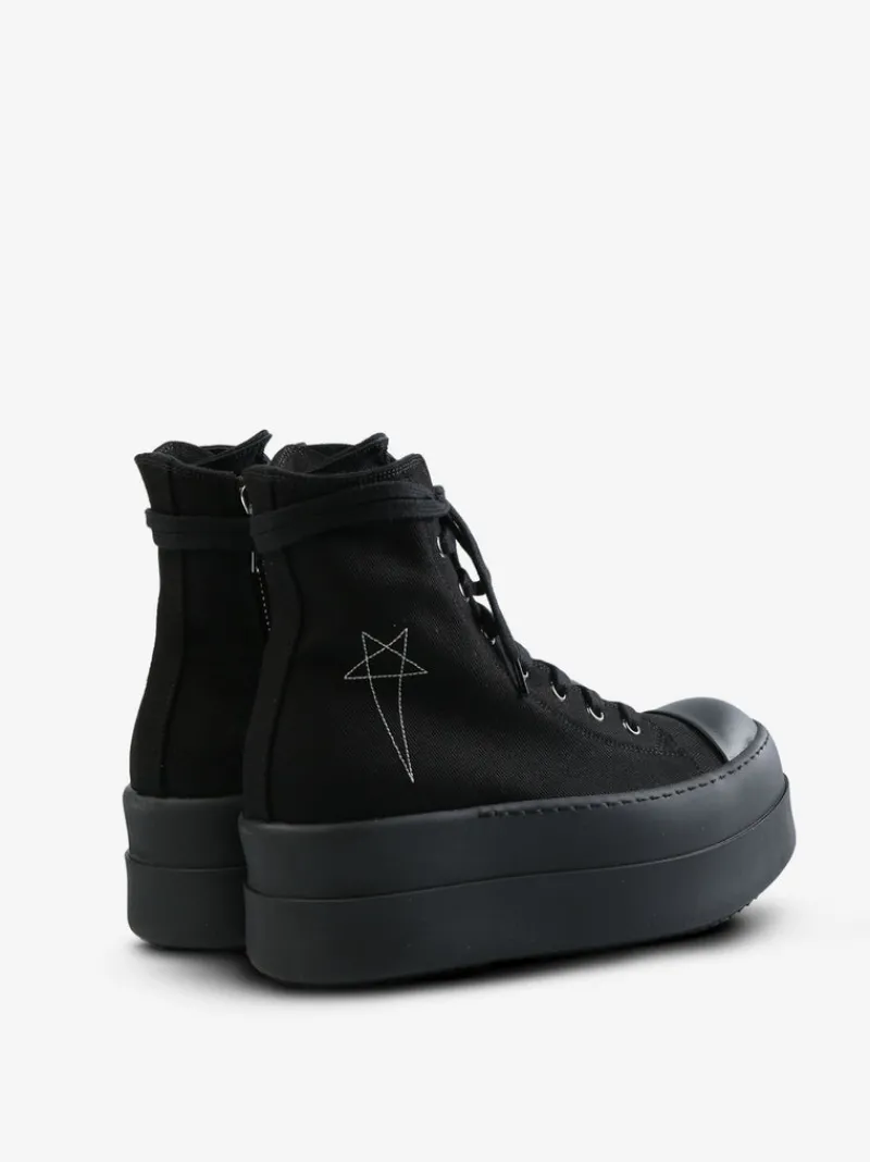 Sneakers>RICK OWENS DRKSHDW Denim Double Bumper Sneakers