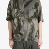 Shirts>ZIGGY CHEN Digital Print Short Sleeve Shirt