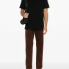 T-shirts | T-shirts>ALEXANDER WANG Distressed Logo Short Sleeve Tee