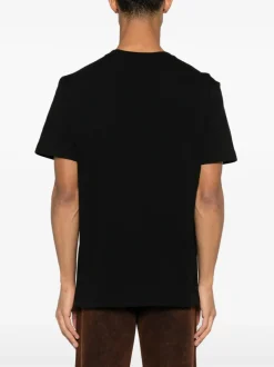 T-shirts | T-shirts>ALEXANDER WANG Distressed Logo Short Sleeve Tee