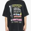 T-shirts | T-shirts>VETEMENTS Dominatrix Hotline Oversized T-shirt