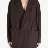 Jackets & Coats>ZIGGY CHEN Double Breasted Long Jacket