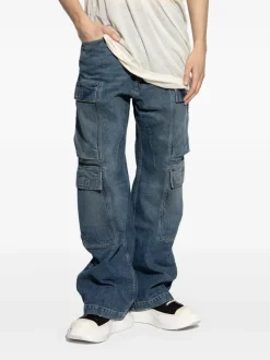 Jeans>RICK OWENS DRKSHDW Double Cargo Jeans