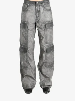 Jeans>RICK OWENS DRKSHDW Double Cargo Jeans