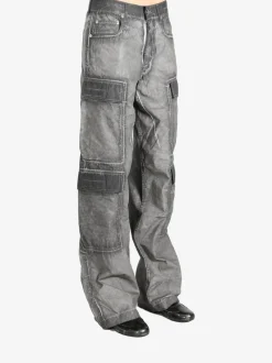 Jeans>RICK OWENS DRKSHDW Double Cargo Jeans
