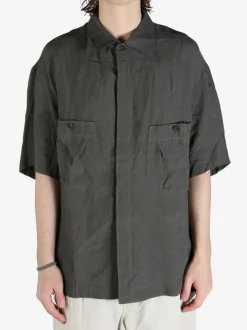 Shirts>ZIGGY CHEN Double Pocket Short Sleeve Shirt