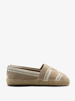 Flats>TORY BURCH Double T Jacquard Espadrille