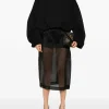 Sweats & Hoodies>DRIES VAN NOTEN Draped Hoodie