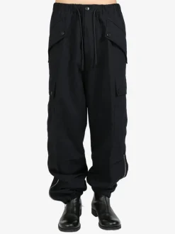 Pants>DRIES VAN NOTEN Drawstring Cargo Pants