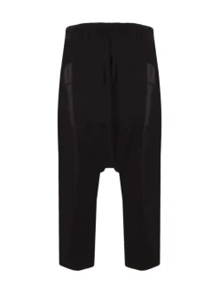 Pants>RICK OWENS Drawstring Cropped Pantaloni