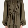 Jackets & Coats>DRIES VAN NOTEN Drawstring Jacket