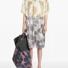Shorts>DRIES VAN NOTEN Drawstring Waist Shorts