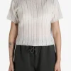 Tops>THE ELDER STATESMAN Drop Needle SS Tee