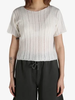 Tops>THE ELDER STATESMAN Drop Needle SS Tee
