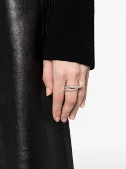 Jewelry | Jewelry>MAOR Duo Nerk Ring In Silver