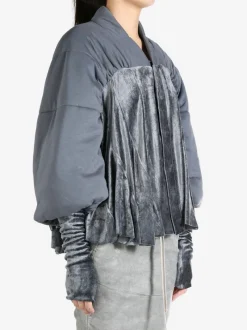 Jackets & Coats>RICK OWENS LILIES Duvetessa Cropped Giacca