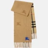 Scarves | Scarves>BURBERRY EKD Cashmere Reversible Scarf