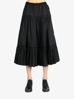 Skirts>COMME DES GARCONS TAO Elastic Waist Multi-layer Ruffle Skirt